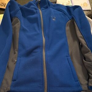 Spyder Blue and Gray Performance Jacket